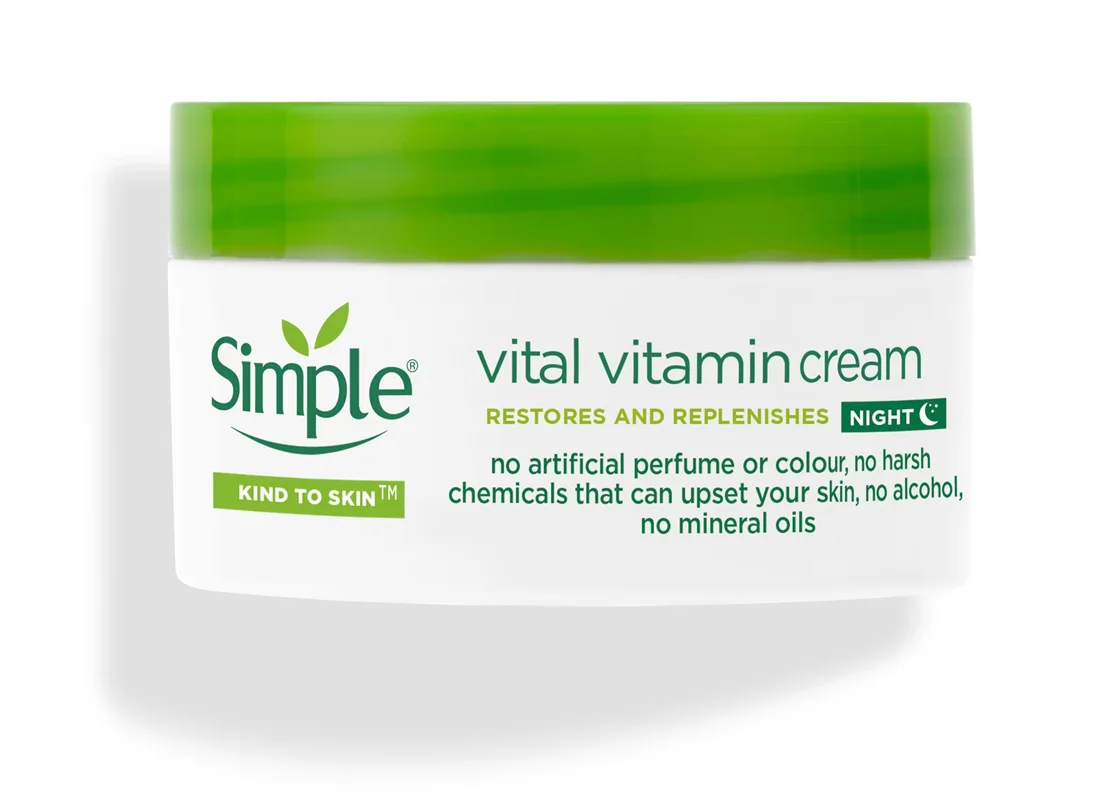کرم شب ویتال ویتامین سیمپل  Simple : Vital Vitamin | کد : 5594