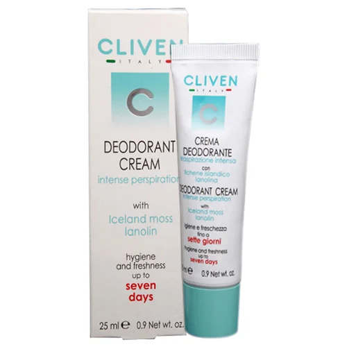 کرم دئودورانت (ضد تعریق) یک هفته‌ای کلیون Cliven : Deodorant Cream | کد : 5619